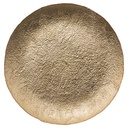 Assiette presentoire athena or d33