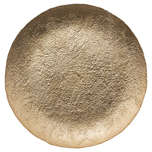 Assiette presentoire athena or d33