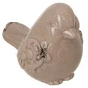 Oiseau céramique jardin h7,2
