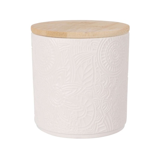 Pot de stockage en grès Ø10*10.5 cm