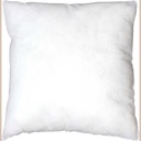 Interieur de coussin 40 x 40 cm uni blanc