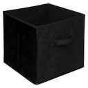 Boite rgmt 31x31 velours noir
