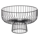 Corbeille fruits sur pied 28cm