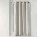 Rideau a oeillets 135 x 280 cm occultant tisse tissea lin
