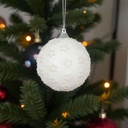 Boule mousse perles rocaille a/perle, etoile