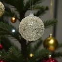 Boule mousse paillettes, perles, diamants entiere