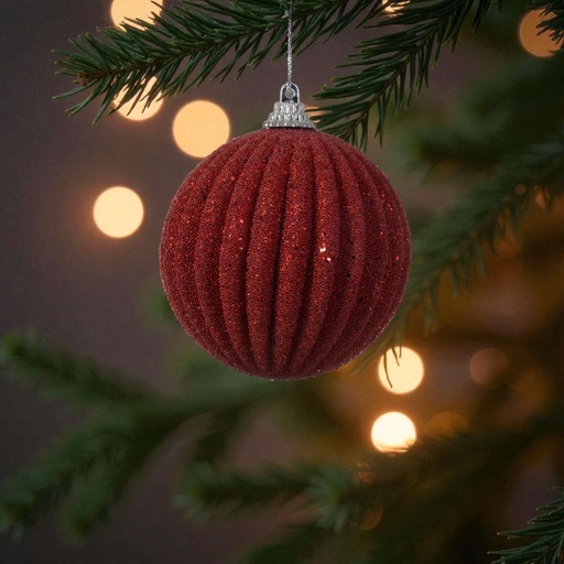 Boule sur fil mousse paillettes, sequins trait fin