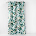 Rao 140 x 260 cm polyester imp. kelly blanc