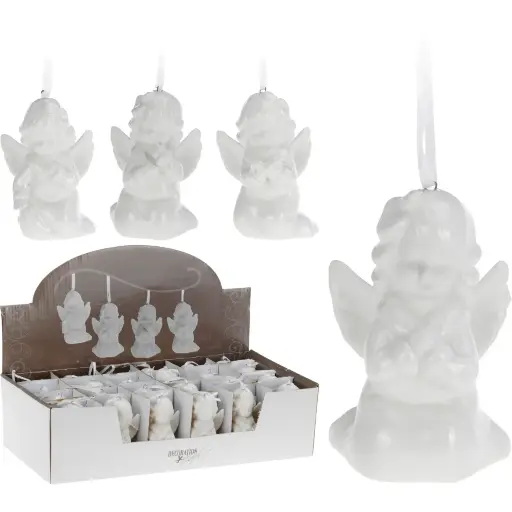 Ange deco pendant en porcelaine