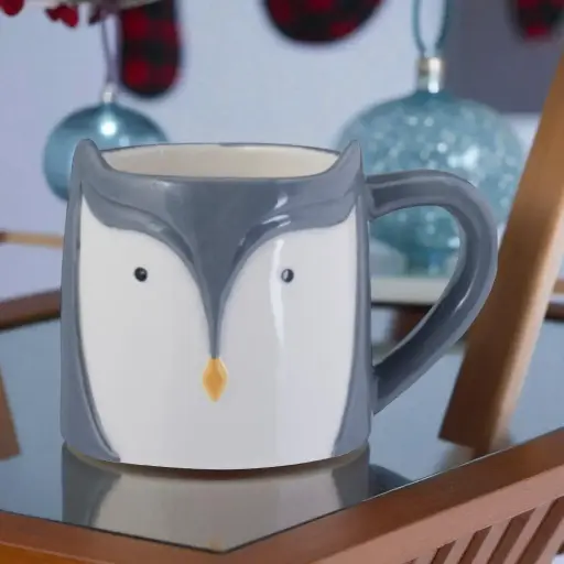 Mug h9cm animaux clr gris