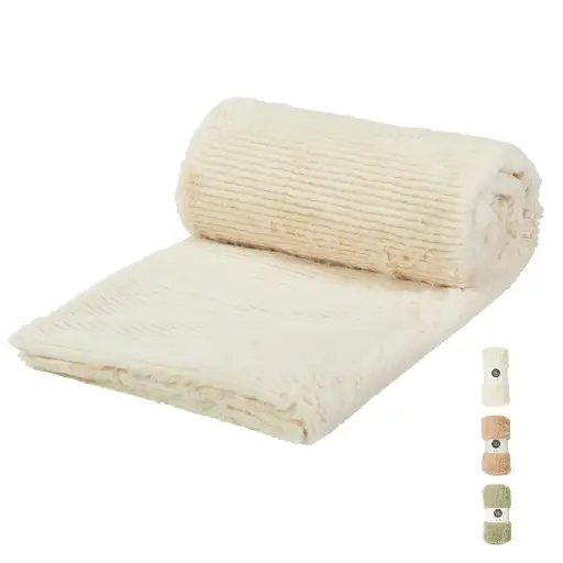 Plaid 150x125cm fausse fourrur