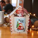 Mugs maison des santas  père noël moto