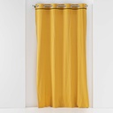 Rao 135 x 240 cm coton lave linette jaune