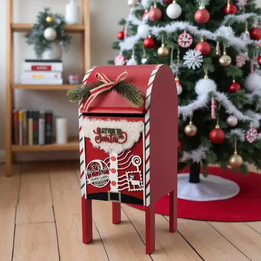 Boîte lettres noel 30cm