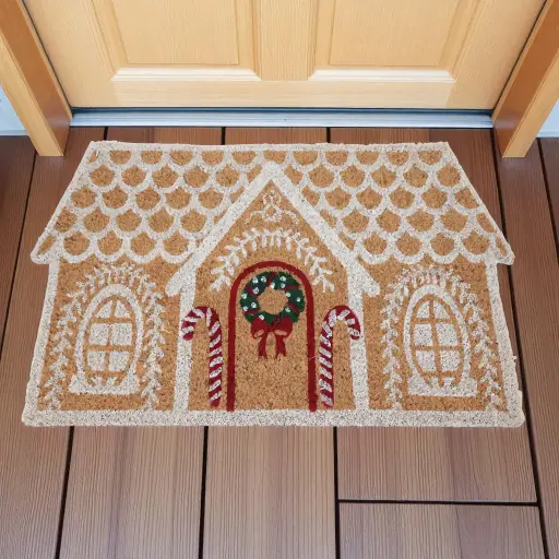 Paillasson  designs porte rouge