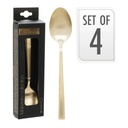 Petite cuilleres doré s/4