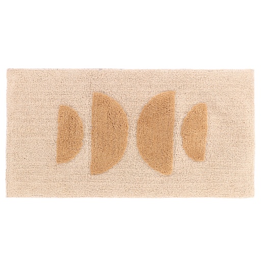 Tapis lisa coton tufte 45x90cm - beige