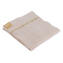Serviette invitee 30x50 cm 100% coton nid d abeille - beige