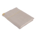Serviette de bain 70x130 cm 100% coton nid d abeille - taupe