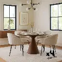 Lot de 4 chaises de salle à manger - "Antonio"