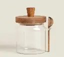 Bocal de conservation avec cuillère - 349