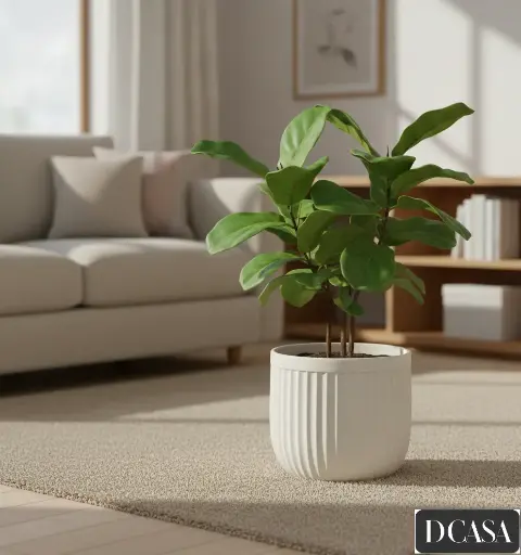 Petit cache-pot "Hibiscus"