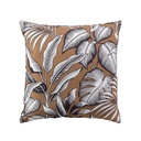 Coussin 45 x 45 cm polyester imp. cabana camel