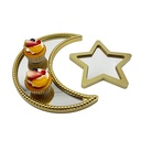 Plateau miroir etoile:19x19x1.5  