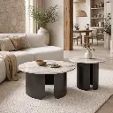 Ensemble de 2 tables basse - "SOPHIE"