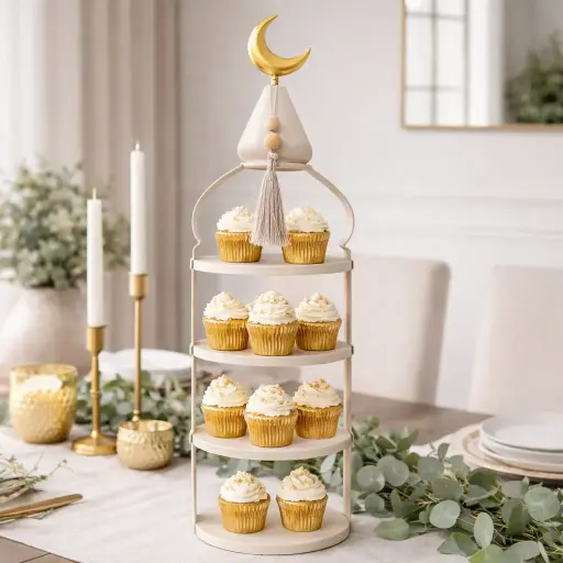 Présentoir 4 niveaux 16*16*58