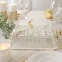 presentoir carré cannage lune 29*29*12