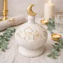 bonbonnière resine motif mosquee 12*12*22