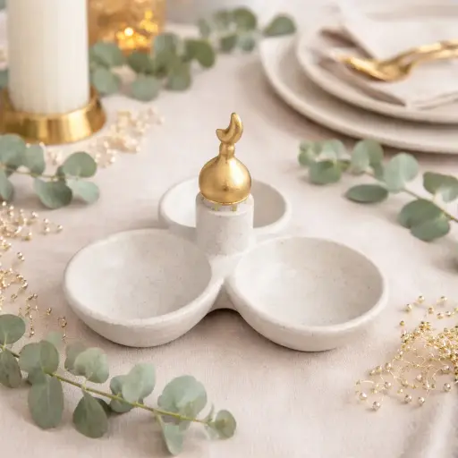 Coupelle x3 avec minaret 24.5*22.5*18