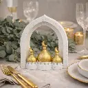 deco resine mosquee 17.5*3.5*22 