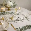 Plateau a cloche orientale 38*27*19.5cm - Noria