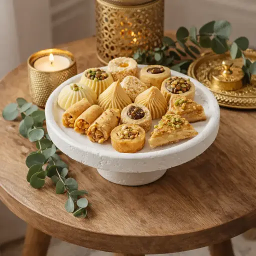 Plateau sur pied effet pierre 20cm - Yaren