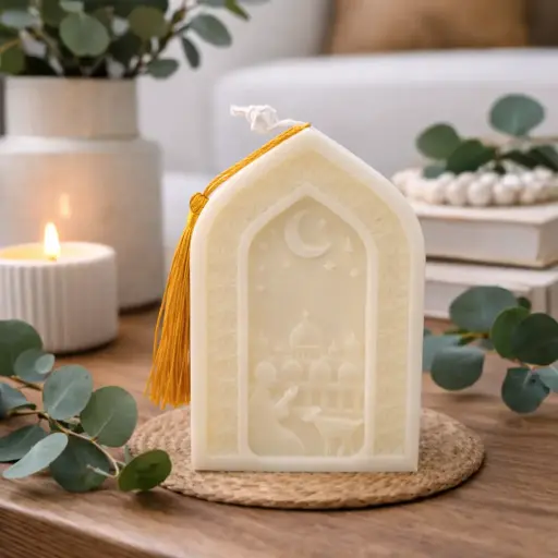 bougie eid  arche A 7.5*11.5*2.5CM