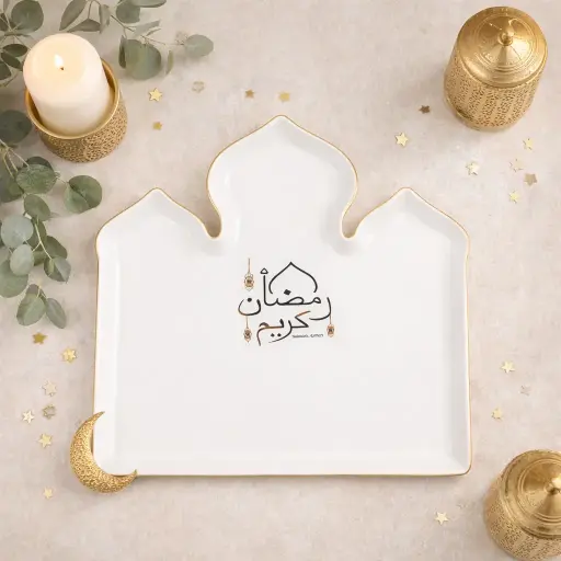 Plat Eid mosquee 25cm