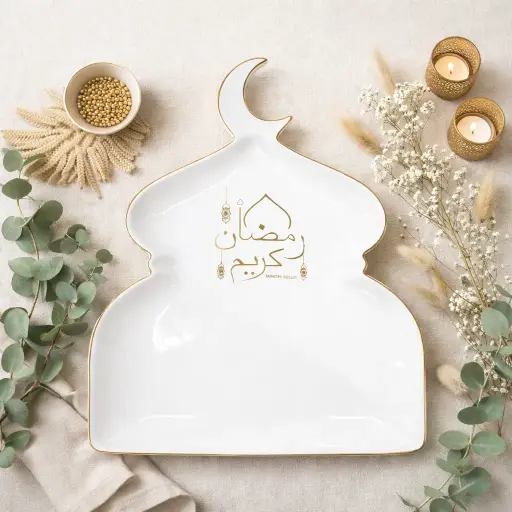 Plat eid mosquee 27.5cm