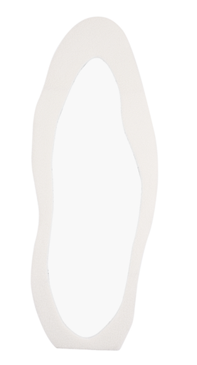 Miroir sur pied vague BOUCLETTE