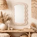 Miroir mural vague 