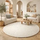 Tapis 160cm rond - "ARONA"