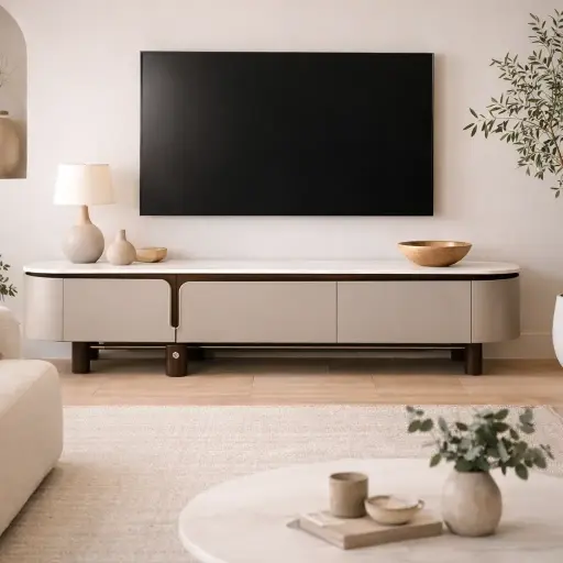 Meuble TV 45.5*205.5*33.5 cm - ELIAN