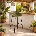 Chaise 58*51*82 cm - HAYO vert