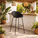 Chaise 58*51*82 cm - HAYO Noir