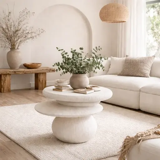 Table basse 61*41*46 cm - "Hina"