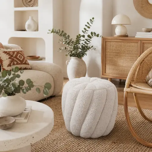 Pouf Ø33*38 cm - "MARSH"
