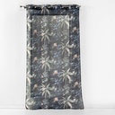 Pao 140 x 240 cm voile sable imp. fabulous bleu