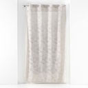 Panneau a oeillets  140 x 240 cm effet lin tisse fils coupes zebra lin