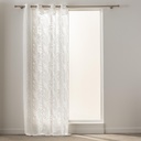 Rideau a oeillets 140 x 260 cm velours devore galoe